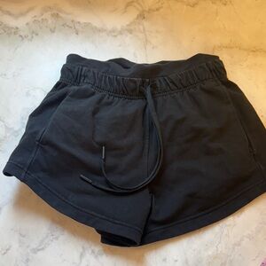 Lululemon Women’s Black Drawstring Lounge Shorts